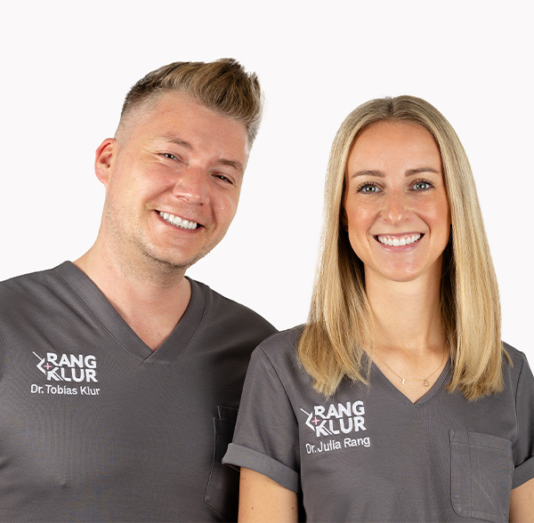 Dr. Tobias Klur und Dr. Julia Rang in der KFO Euskirchen